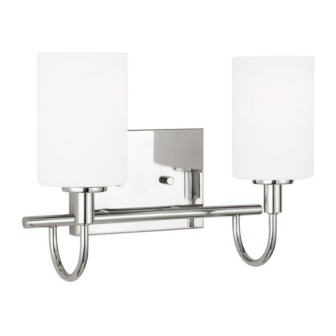 Visual Comfort Studio Oak Moore 4457102-05 Bath Vanity Light 14 in. wide - Chrome