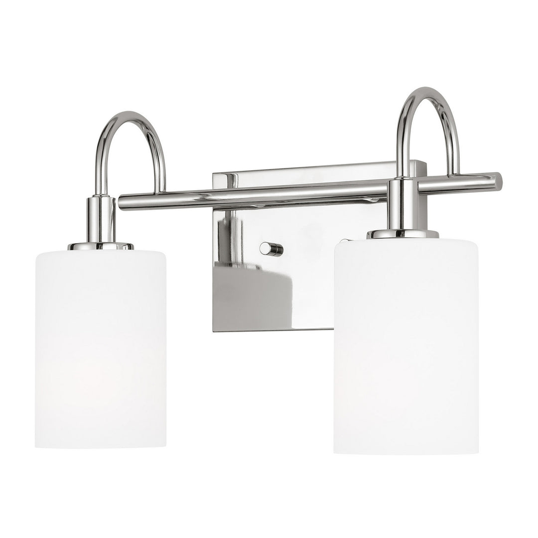 Visual Comfort Studio Oak Moore 4457102-05 Bath Vanity Light 14 in. wide - Chrome