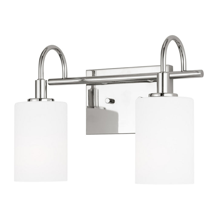 Visual Comfort Studio Oak Moore 4457102-05 Bath Vanity Light 14 in. wide - Chrome