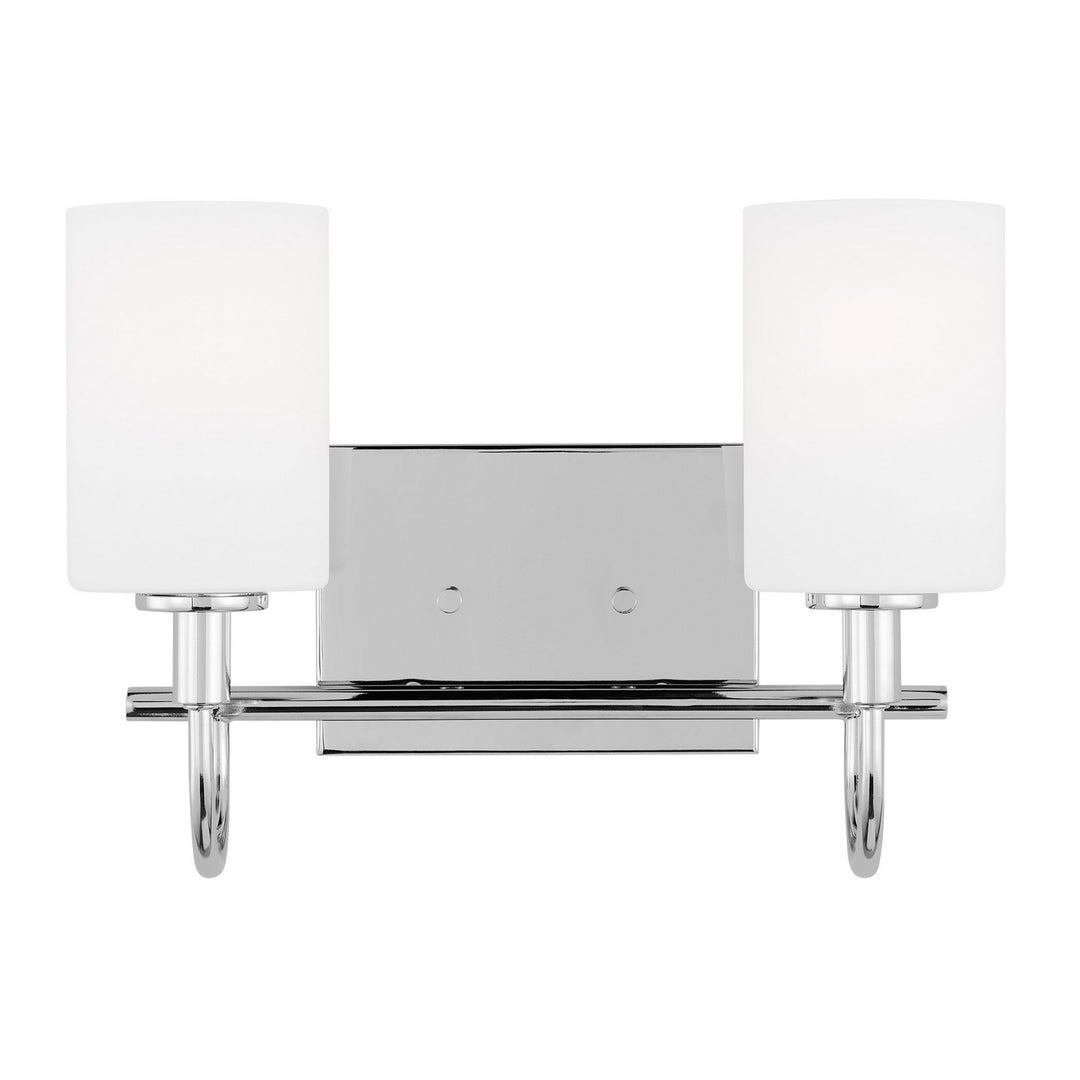 Visual Comfort Studio Oak Moore 4457102-05 Bath Vanity Light 14 in. wide - Chrome