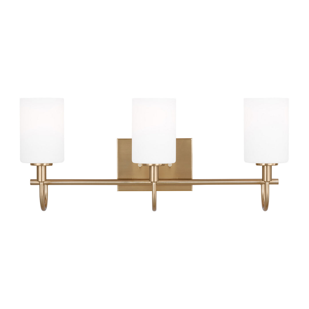 Visual Comfort Studio Oak Moore 4457103EN3-848 Bath Vanity Light 24 in. wide - Satin Brass