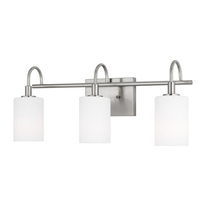 Visual Comfort Studio Oak Moore 4457103EN3-962 Bath Vanity Light 24 in. wide - Brushed Nickel