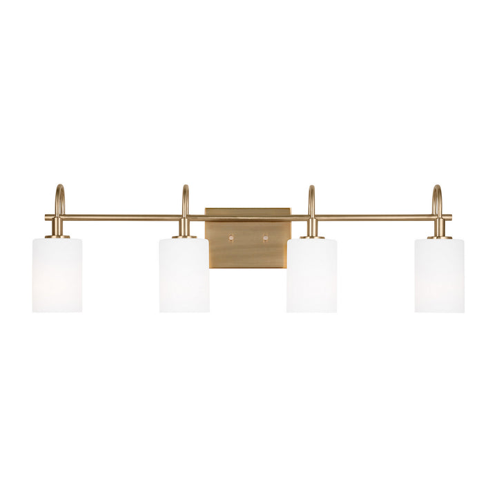 Visual Comfort Studio Oak Moore 4457104-848 Bath Vanity Light 34 in. wide - Satin Brass