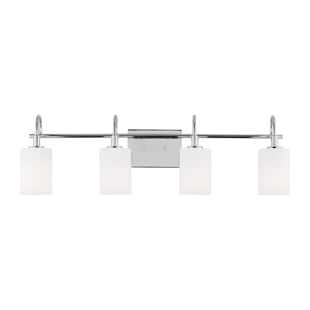 Visual Comfort Studio Oak Moore 4457104EN3-05 Bath Vanity Light 34 in. wide - Chrome