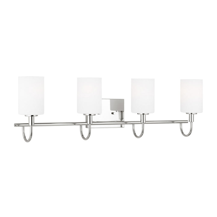 Visual Comfort Studio Oak Moore 4457104EN3-05 Bath Vanity Light 34 in. wide - Chrome