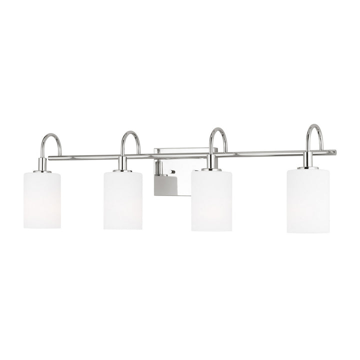 Visual Comfort Studio Oak Moore 4457104EN3-05 Bath Vanity Light 34 in. wide - Chrome