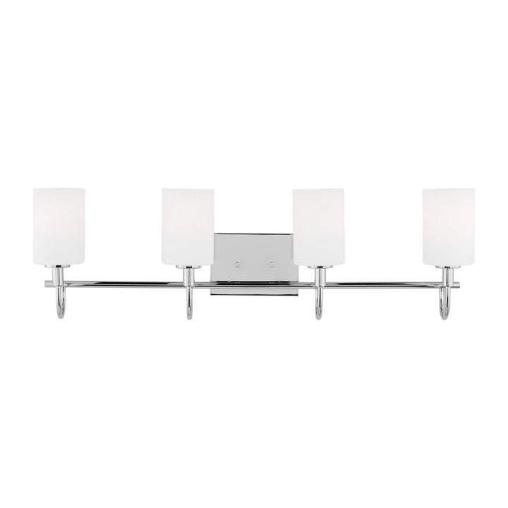 Visual Comfort Studio Oak Moore 4457104EN3-05 Bath Vanity Light 34 in. wide - Chrome