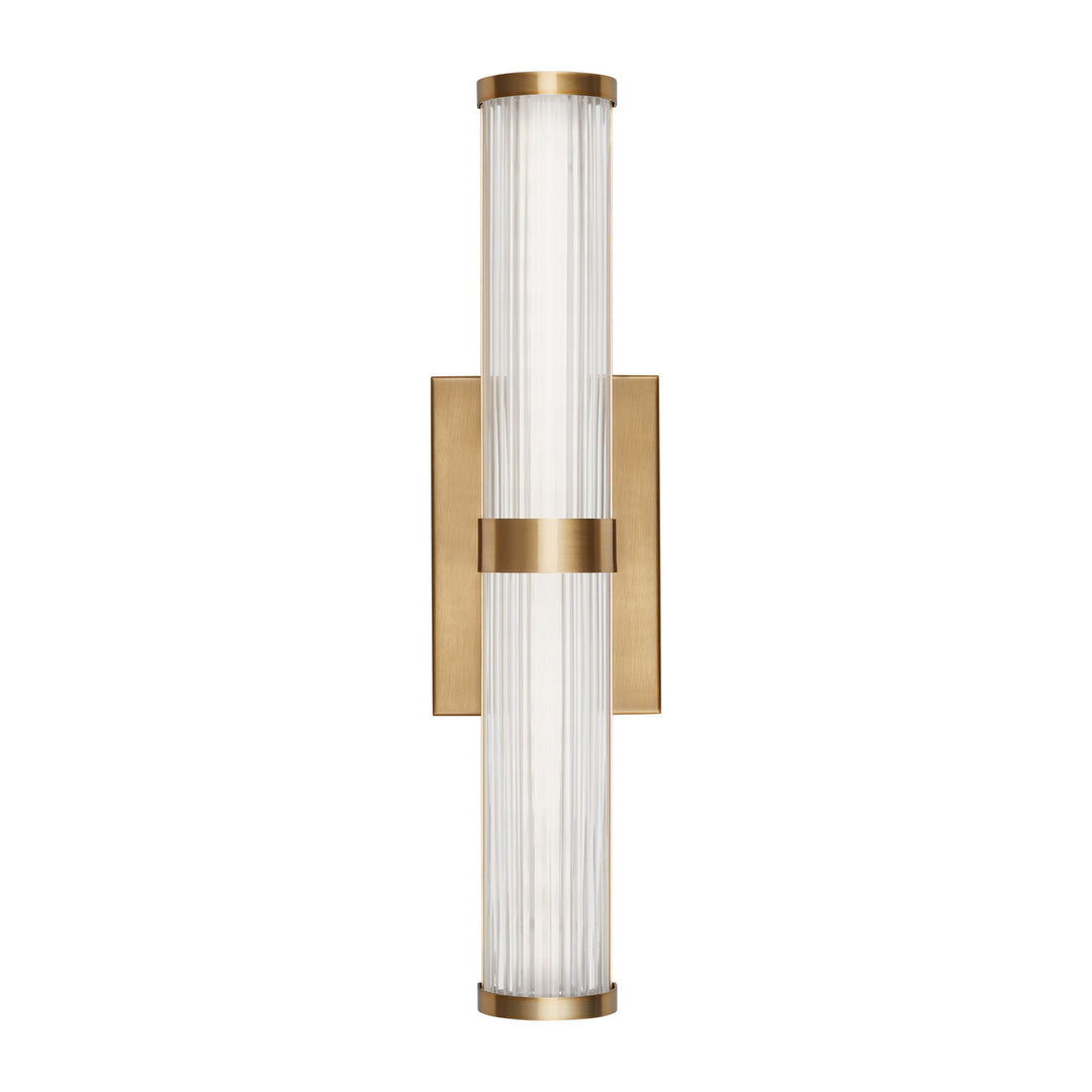 Visual Comfort Studio Syden 4459293S-848 Bath Vanity Light 5 in. wide - Satin Brass