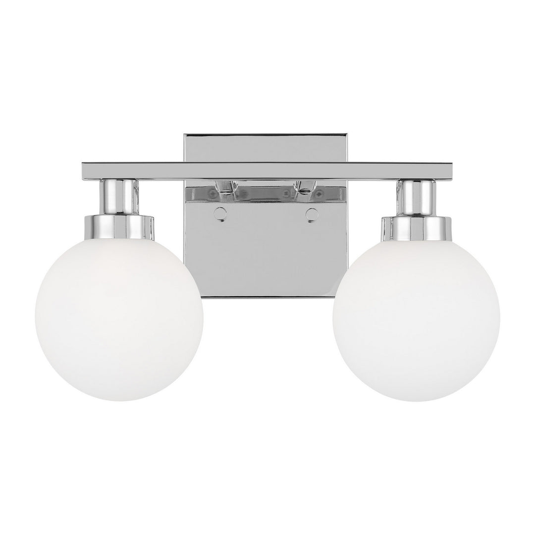 Visual Comfort Studio Clybourn 4461602-05 Bath Vanity Light 14 in. wide - Chrome