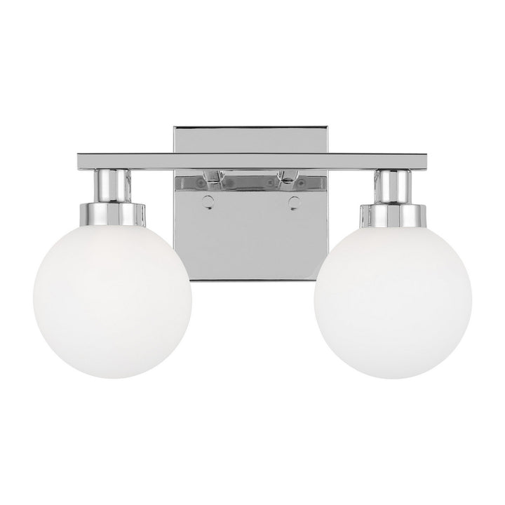 Visual Comfort Studio Clybourn 4461602-05 Bath Vanity Light 14 in. wide - Chrome