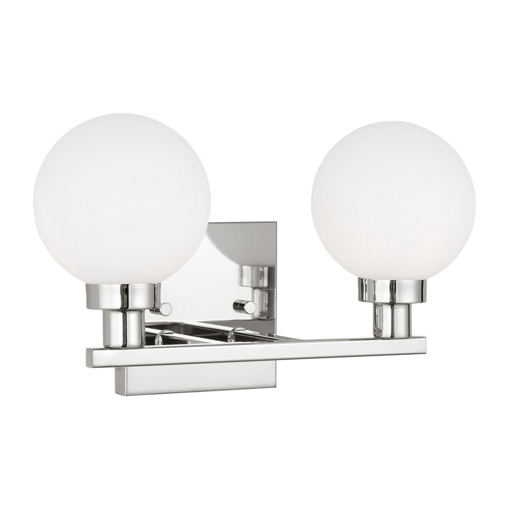 Visual Comfort Studio Clybourn 4461602-05 Bath Vanity Light 14 in. wide - Chrome