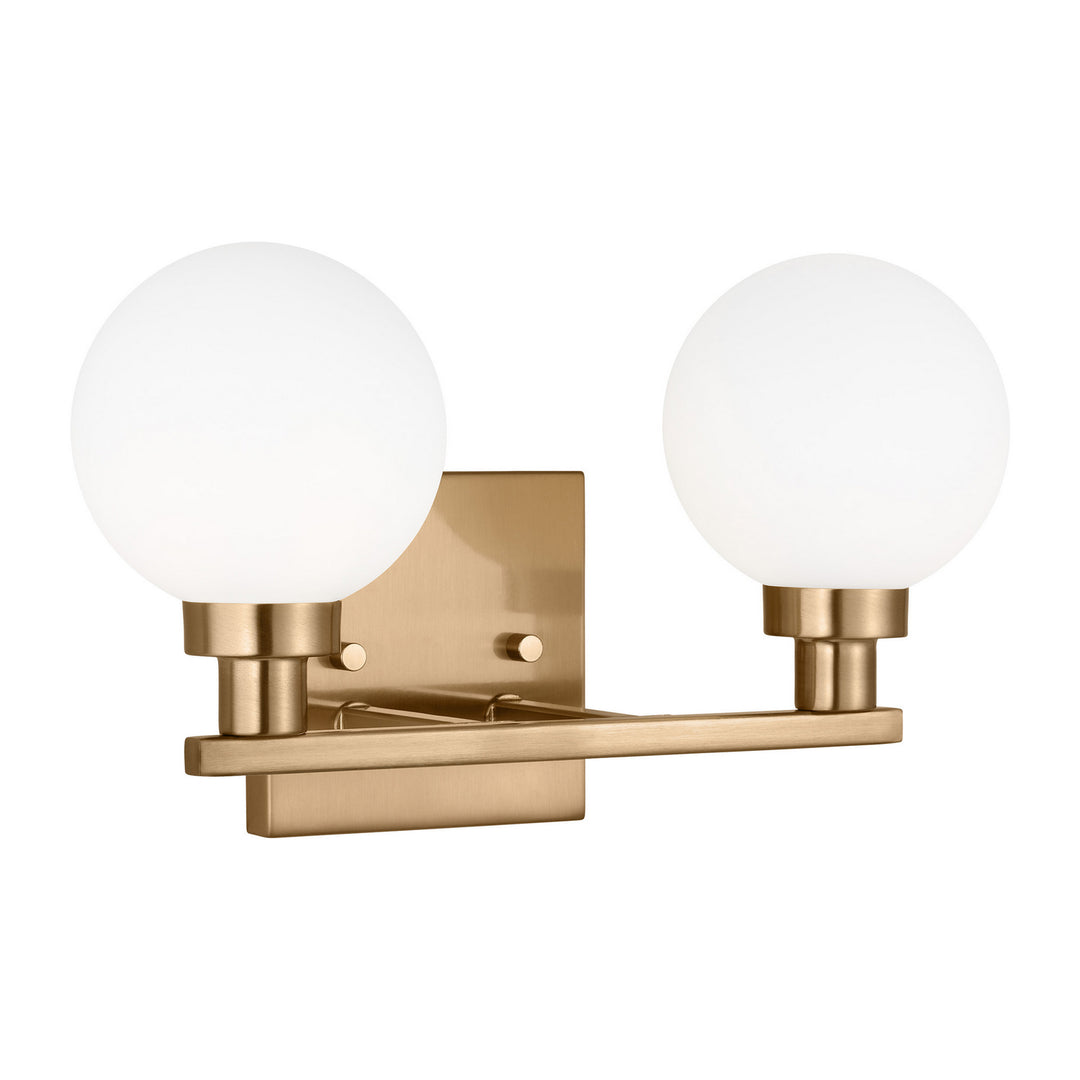 Visual Comfort Studio Clybourn 4461602-848 Bath Vanity Light 14 in. wide - Satin Brass