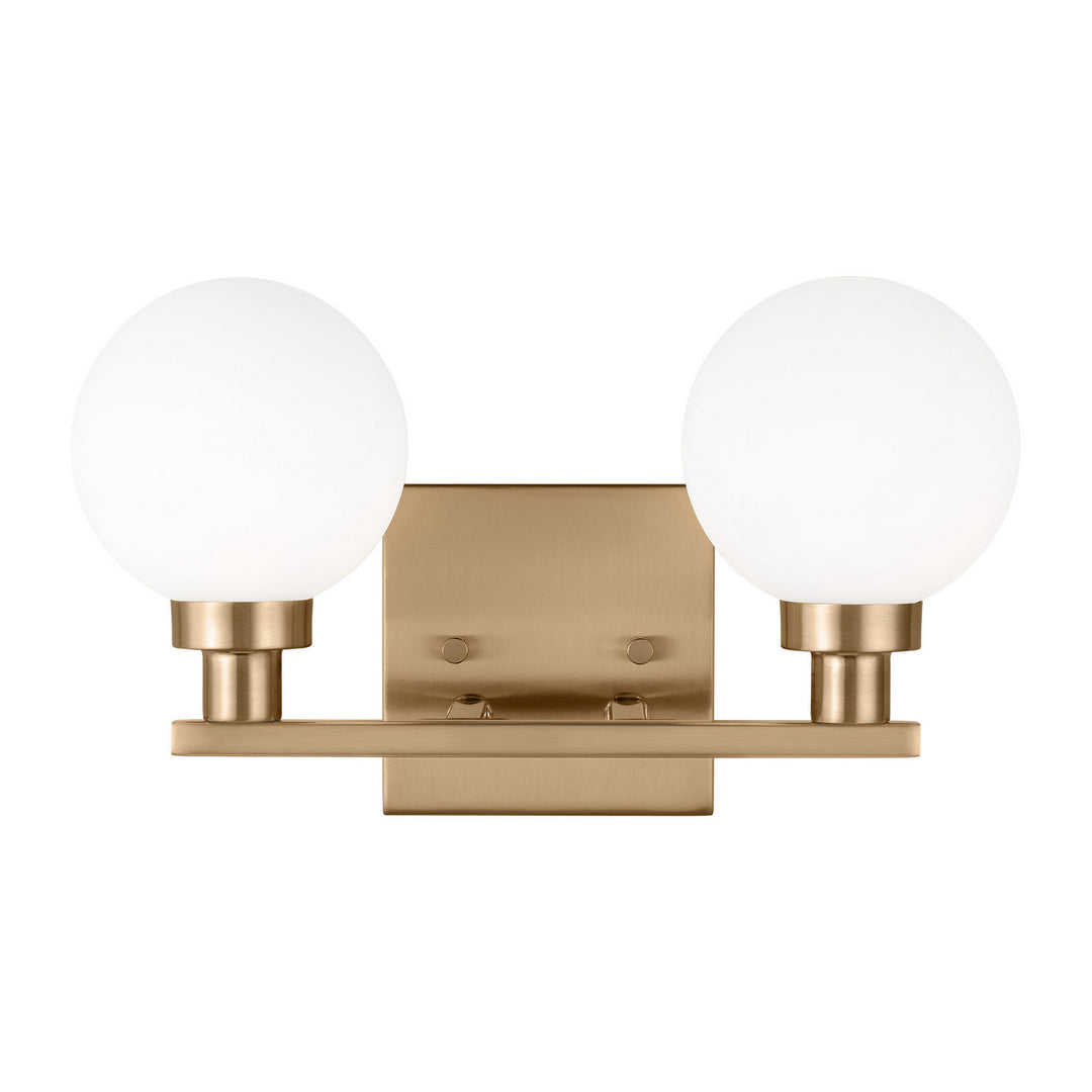 Visual Comfort Studio Clybourn 4461602-848 Bath Vanity Light 14 in. wide - Satin Brass