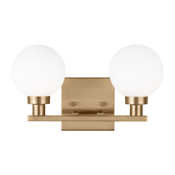 Visual Comfort Studio Clybourn 4461602-848 Bath Vanity Light 14 in. wide - Satin Brass