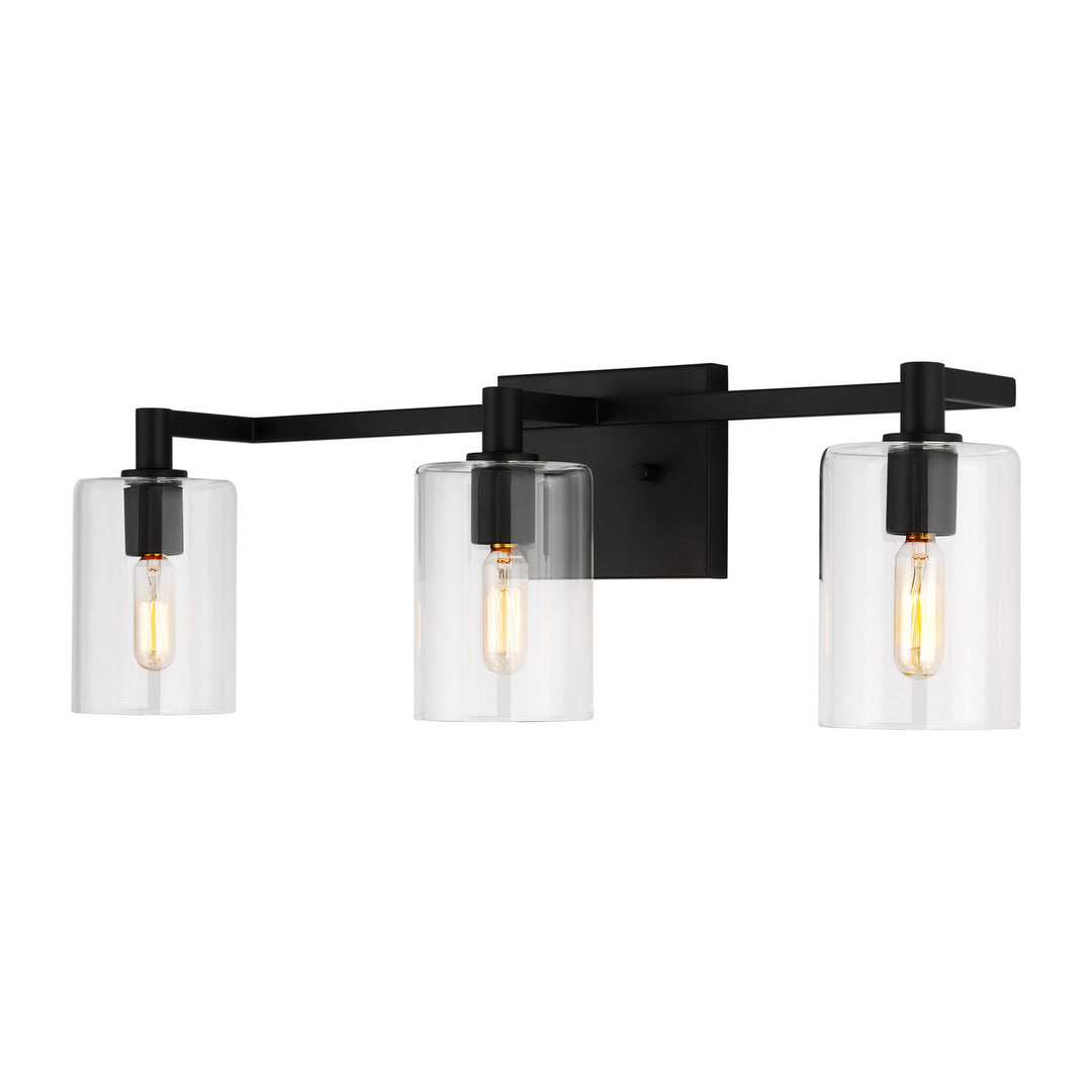 Visual Comfort Studio Fullton 4464203-112 Bath Vanity Light 25 in. wide - Midnight Black