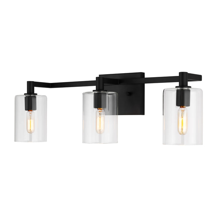 Visual Comfort Studio Fullton 4464203-112 Bath Vanity Light 25 in. wide - Midnight Black