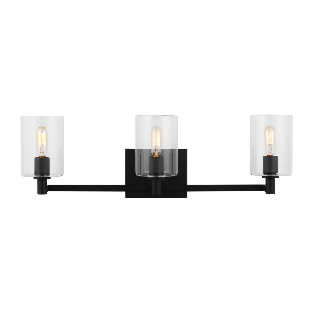 Visual Comfort Studio Fullton 4464203EN-112 Bath Vanity Light 25 in. wide - Midnight Black