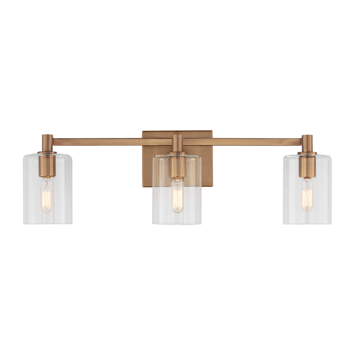 Visual Comfort Studio Fullton 4464203EN-848 Bath Vanity Light 25 in. wide - Satin Brass