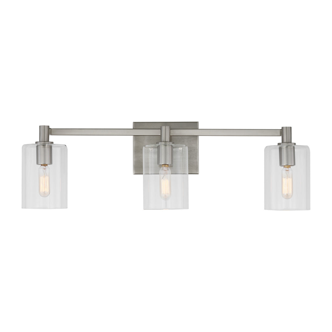 Visual Comfort Studio Fullton 4464203EN-962 Bath Vanity Light 25 in. wide - Brushed Nickel
