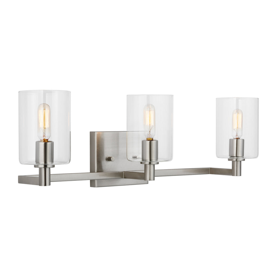 Visual Comfort Studio Fullton 4464203EN-962 Bath Vanity Light 25 in. wide - Brushed Nickel