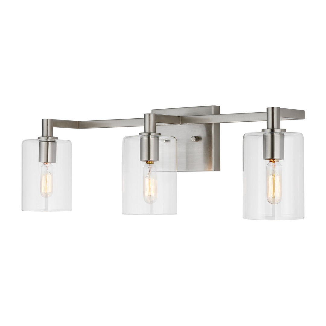 Visual Comfort Studio Fullton 4464203EN-962 Bath Vanity Light 25 in. wide - Brushed Nickel
