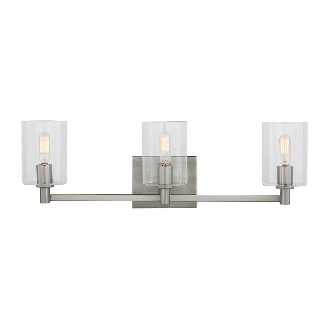 Visual Comfort Studio Fullton 4464203EN-962 Bath Vanity Light 25 in. wide - Brushed Nickel