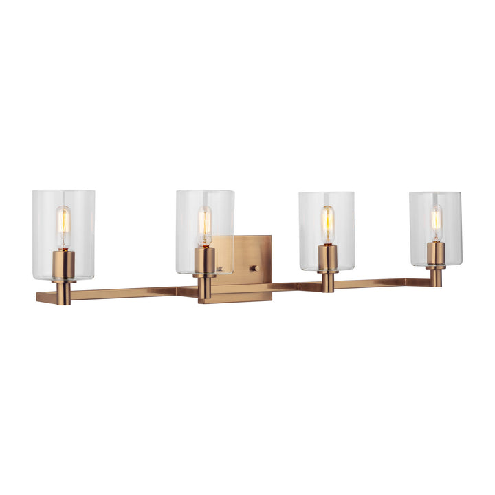 Visual Comfort Studio Fullton 4464204-848 Bath Vanity Light 35 in. wide - Satin Brass