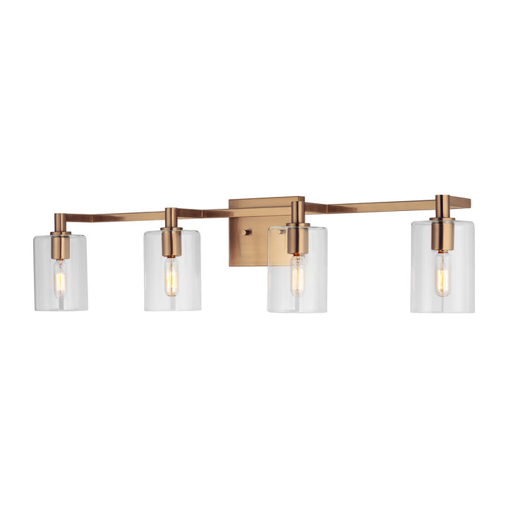 Visual Comfort Studio Fullton 4464204-848 Bath Vanity Light 35 in. wide - Satin Brass