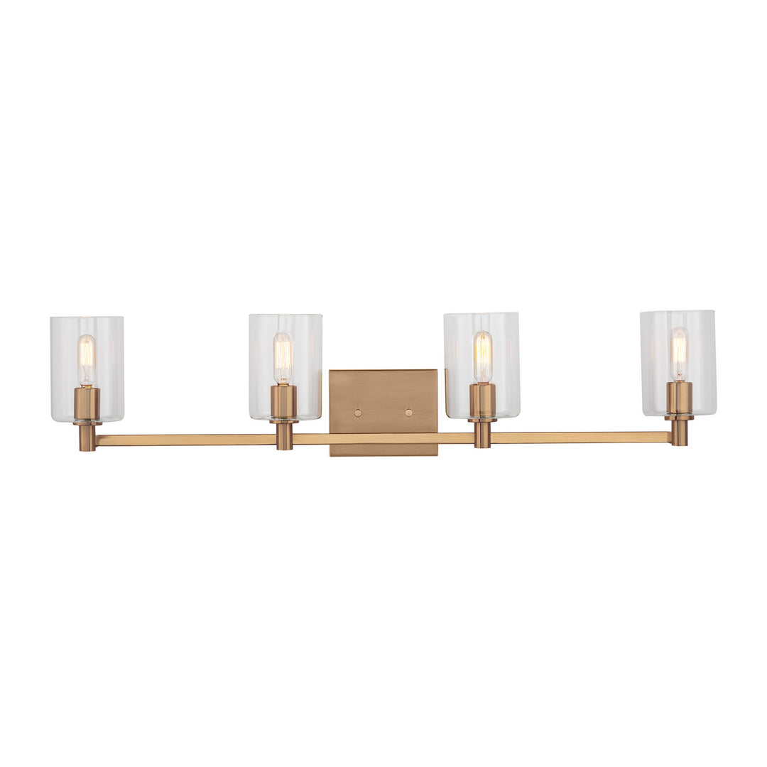 Visual Comfort Studio Fullton 4464204-848 Bath Vanity Light 35 in. wide - Satin Brass