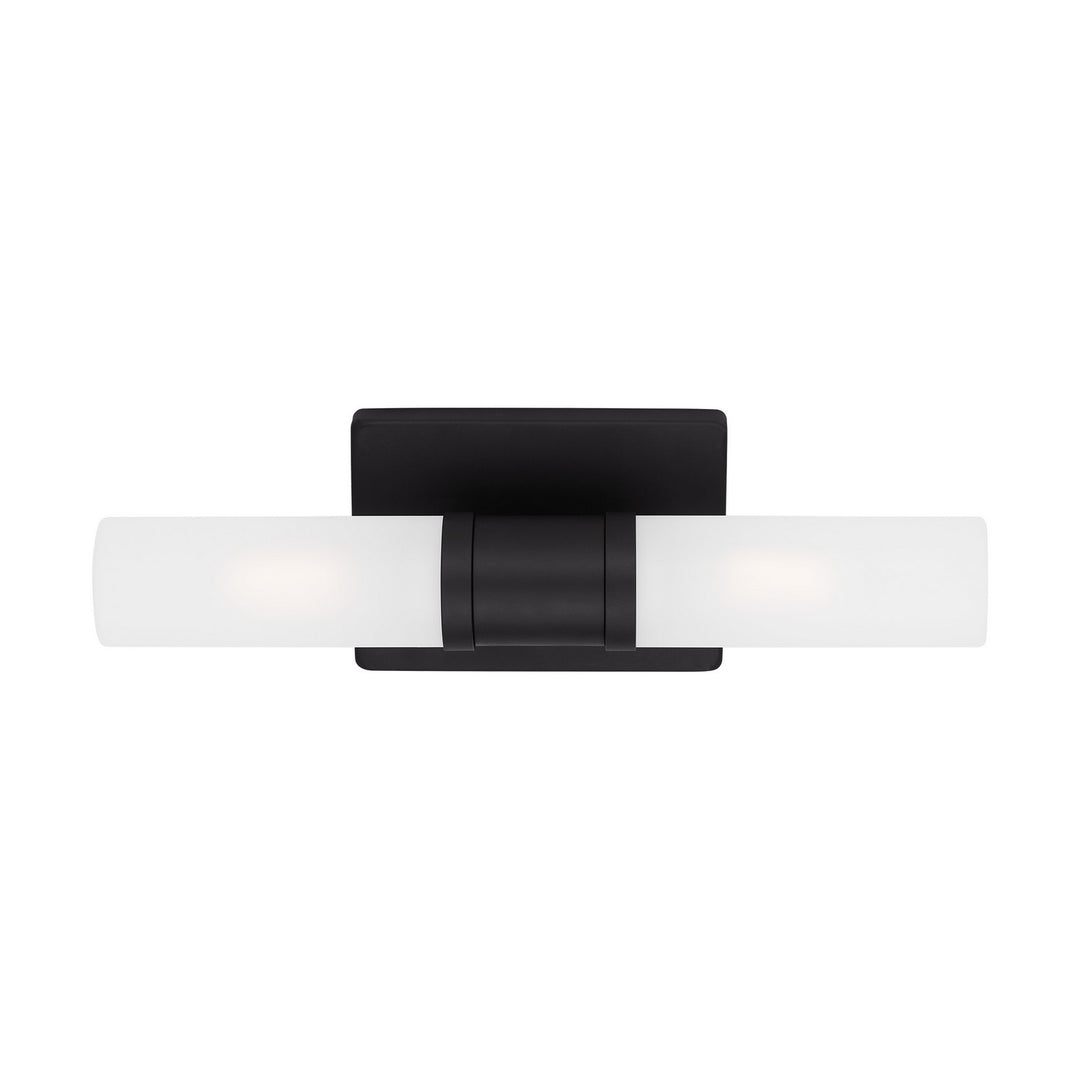 Visual Comfort Studio Keaton 4465002-112 Bath Vanity Light 5 in. wide - Midnight Black