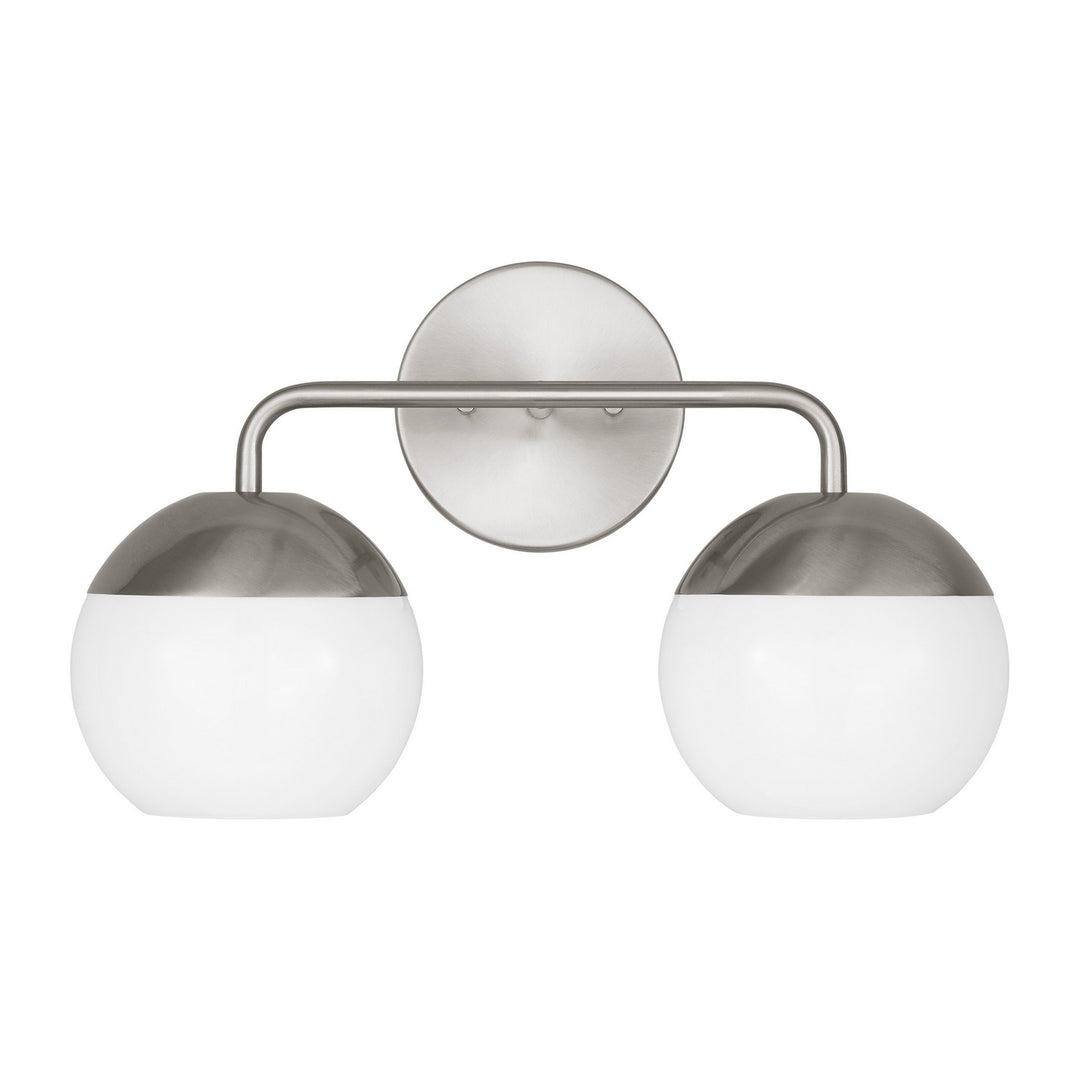 Visual Comfort Studio Alvin 4468102-962 Bath Vanity Light 17 in. wide - Brushed Nickel