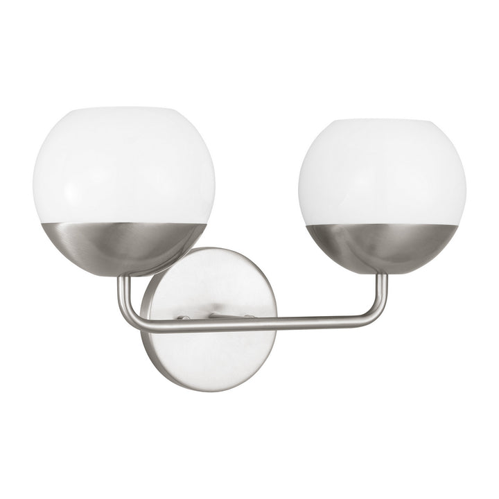 Visual Comfort Studio Alvin 4468102-962 Bath Vanity Light 17 in. wide - Brushed Nickel