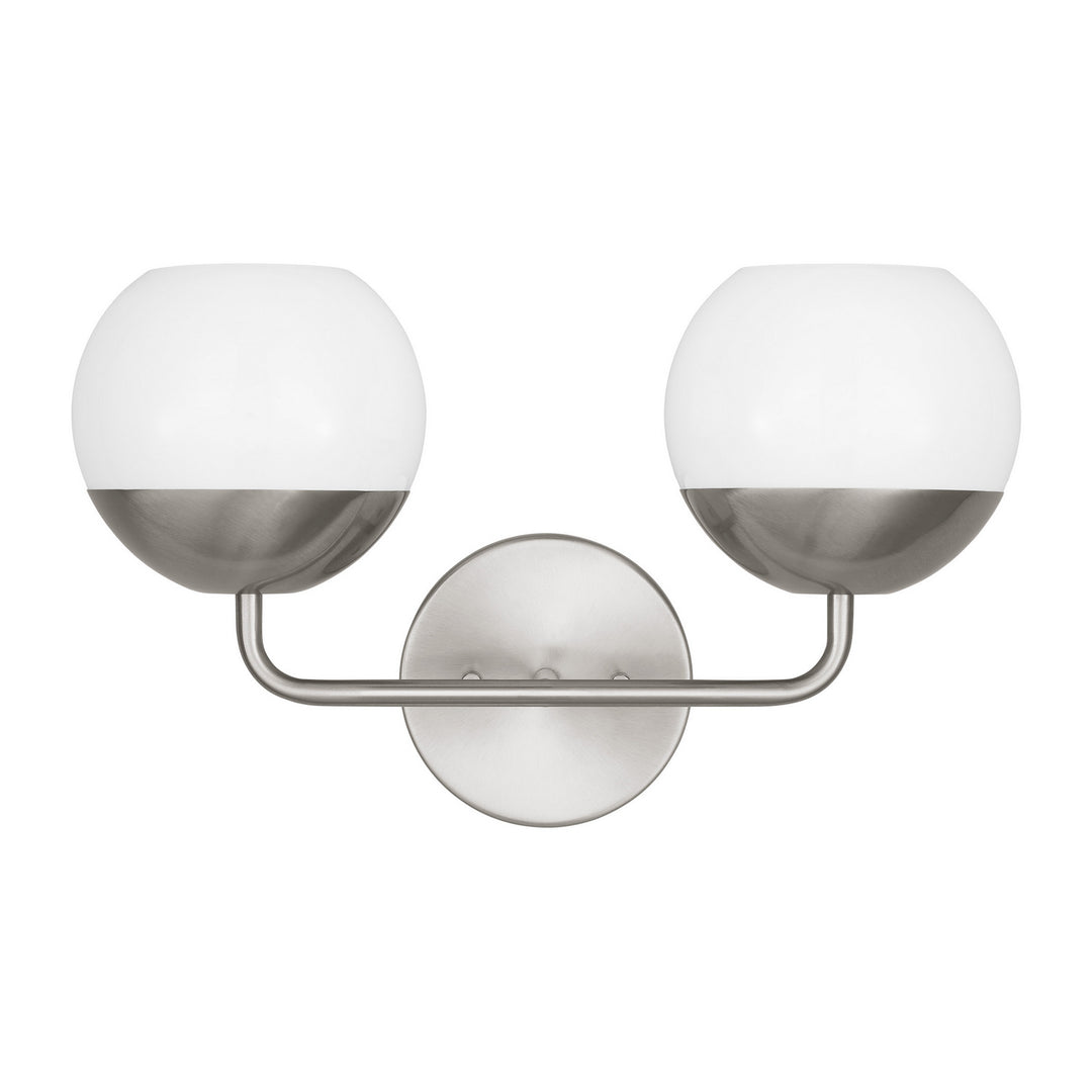 Visual Comfort Studio Alvin 4468102-962 Bath Vanity Light 17 in. wide - Brushed Nickel