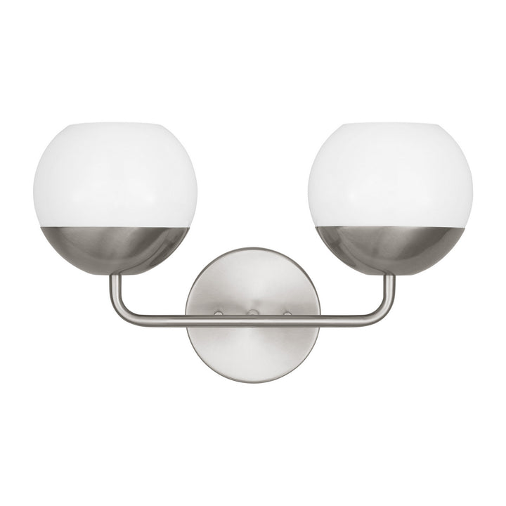 Visual Comfort Studio Alvin 4468102EN3-962 Bath Vanity Light 17 in. wide - Brushed Nickel