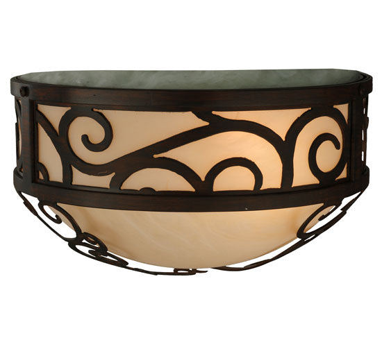 Meyda Tiffany Lilliana 127259 Ceiling Light - Red Rust