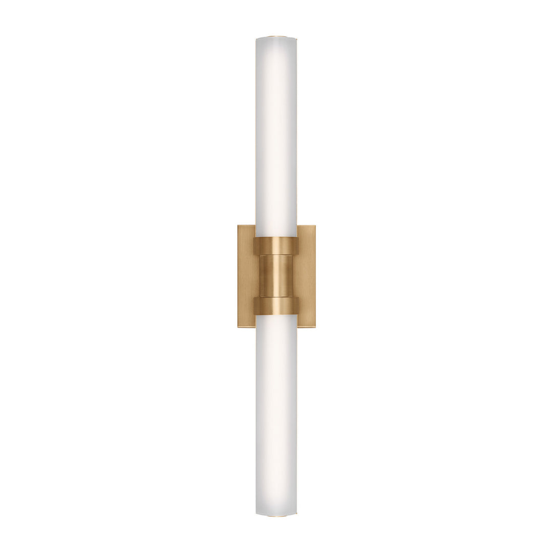 Visual Comfort Studio Kiel 4504093S-848 Bath Vanity Light 5 in. wide - Satin Brass