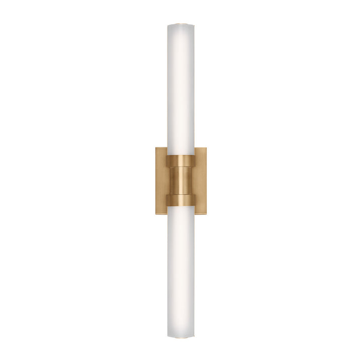 Visual Comfort Studio Kiel 4504093S-848 Bath Vanity Light 5 in. wide - Satin Brass