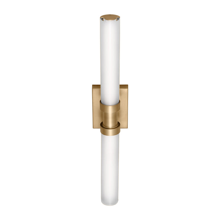 Visual Comfort Studio Kiel 4504093S-848 Bath Vanity Light 5 in. wide - Satin Brass