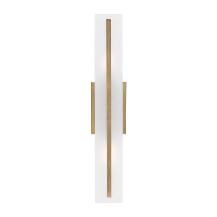 Visual Comfort Studio Dex 4554302-848 Bath Vanity Light 5 in. wide - Satin Brass