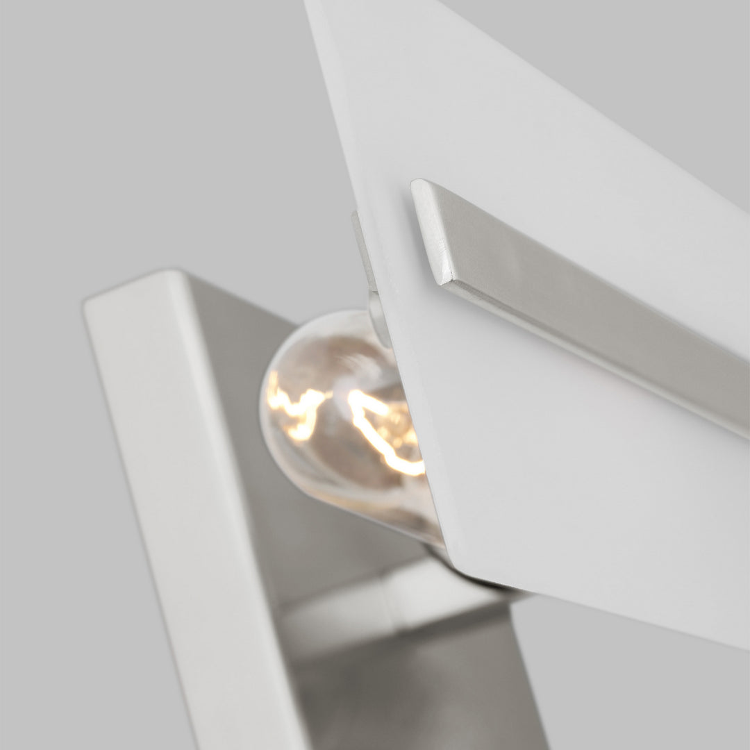 Visual Comfort Studio Dex 4554302-962 Bath Vanity Light 5 in. wide - Brushed Nickel