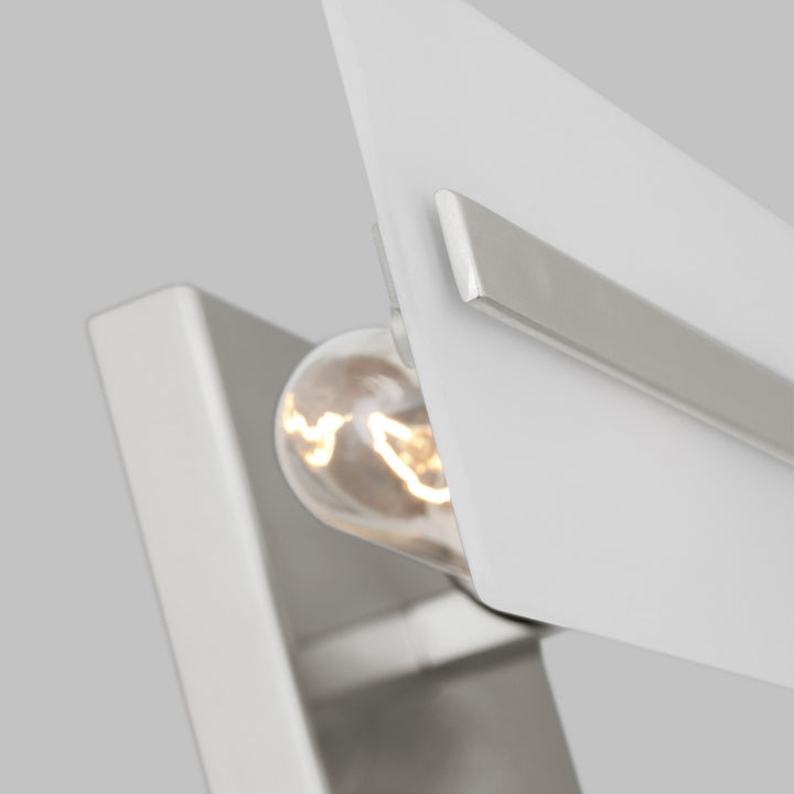 Visual Comfort Studio Dex 4554302-962 Bath Vanity Light 5 in. wide - Brushed Nickel