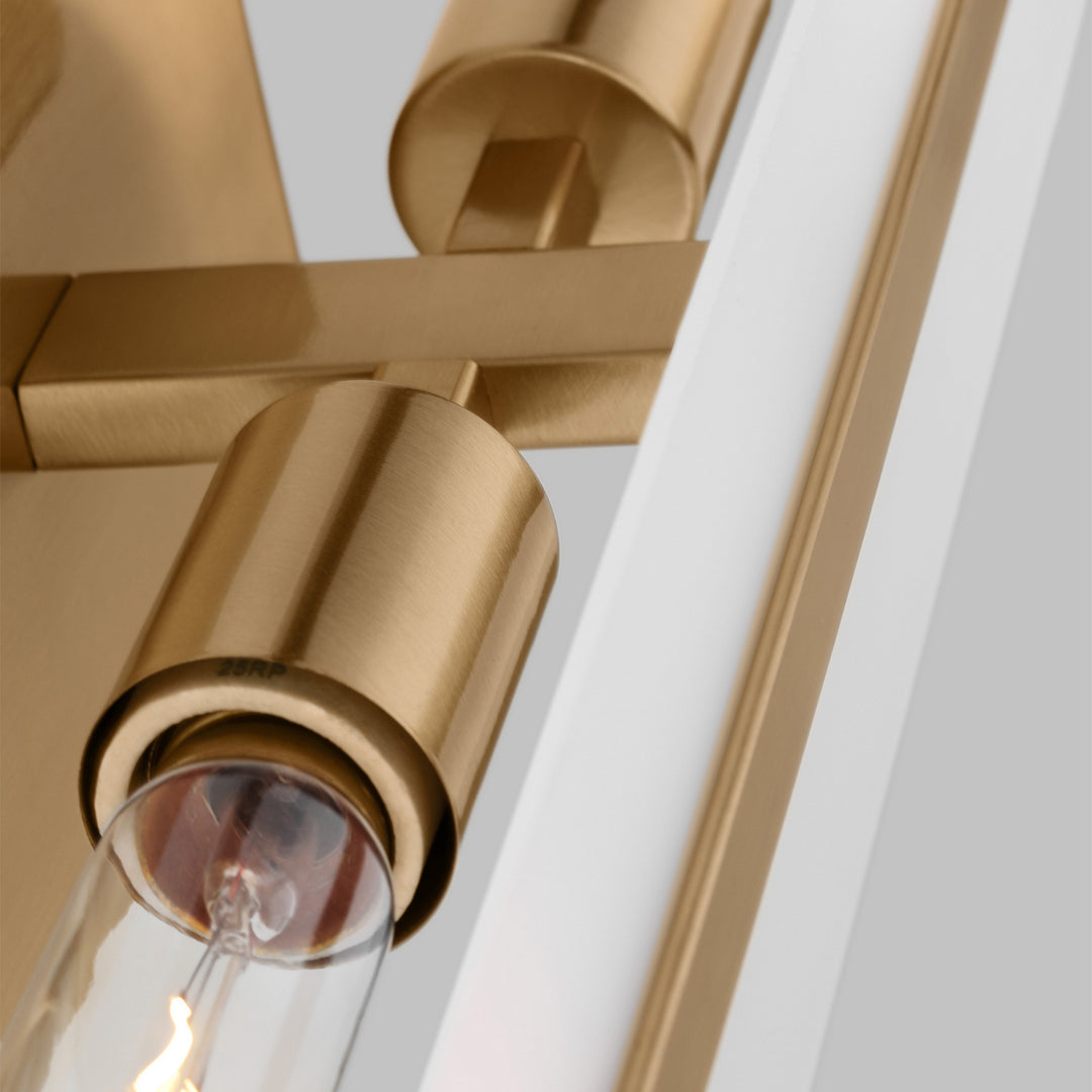 Visual Comfort Studio Dex 4554302EN3-848 Bath Vanity Light 5 in. wide - Satin Brass
