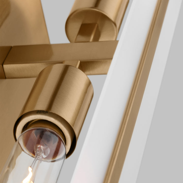 Visual Comfort Studio Dex 4554302EN3-848 Bath Vanity Light 5 in. wide - Satin Brass