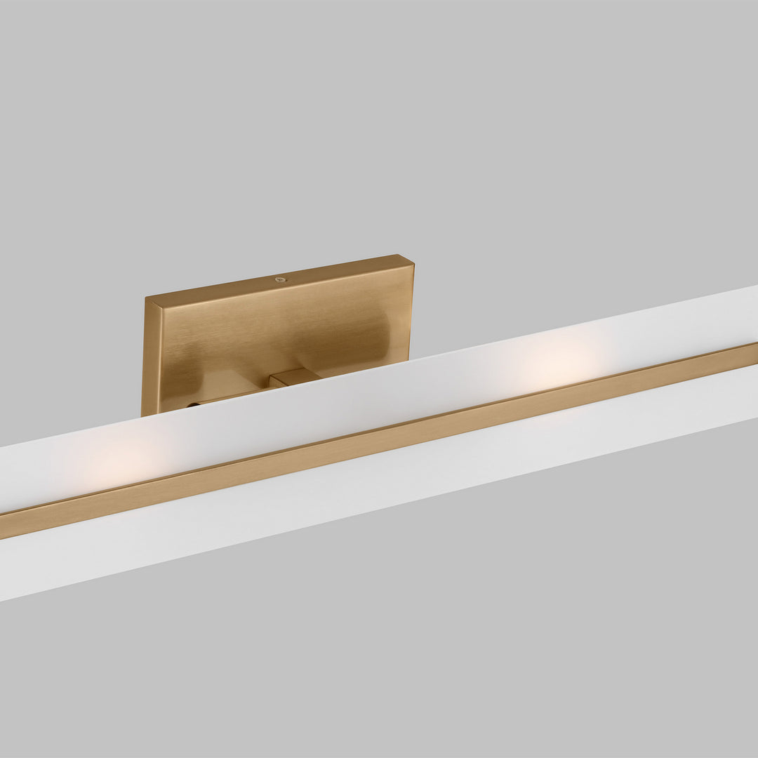 Visual Comfort Studio Dex 4554302EN3-848 Bath Vanity Light 5 in. wide - Satin Brass
