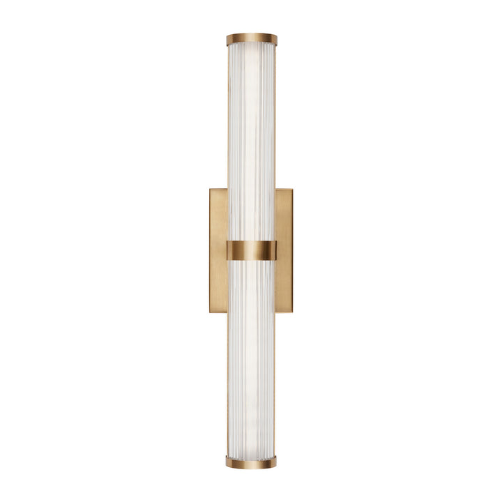Visual Comfort Studio Syden 4559293S-848 Bath Vanity Light 5 in. wide - Satin Brass