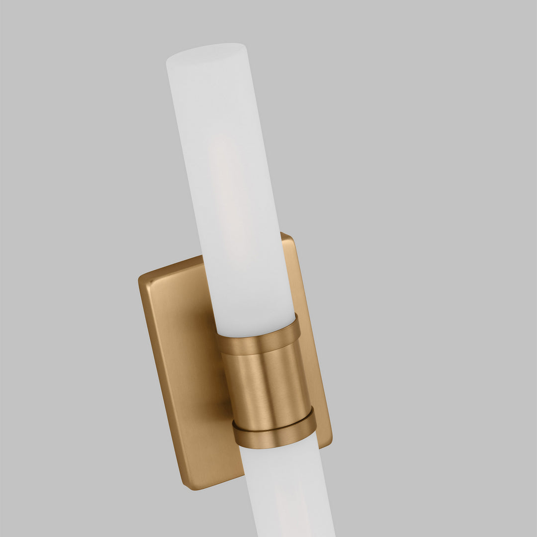 Visual Comfort Studio Keaton 4565002-848 Bath Vanity Light 5 in. wide - Satin Brass