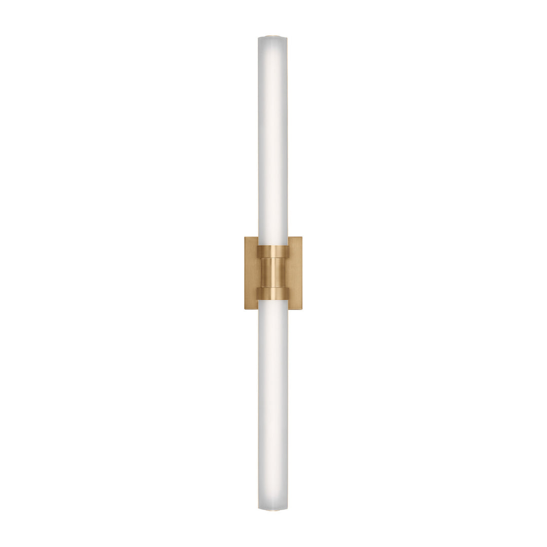 Visual Comfort Studio Kiel 4604093S-848 Bath Vanity Light 5 in. wide - Satin Brass