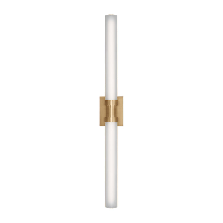 Visual Comfort Studio Kiel 4604093S-848 Bath Vanity Light 5 in. wide - Satin Brass