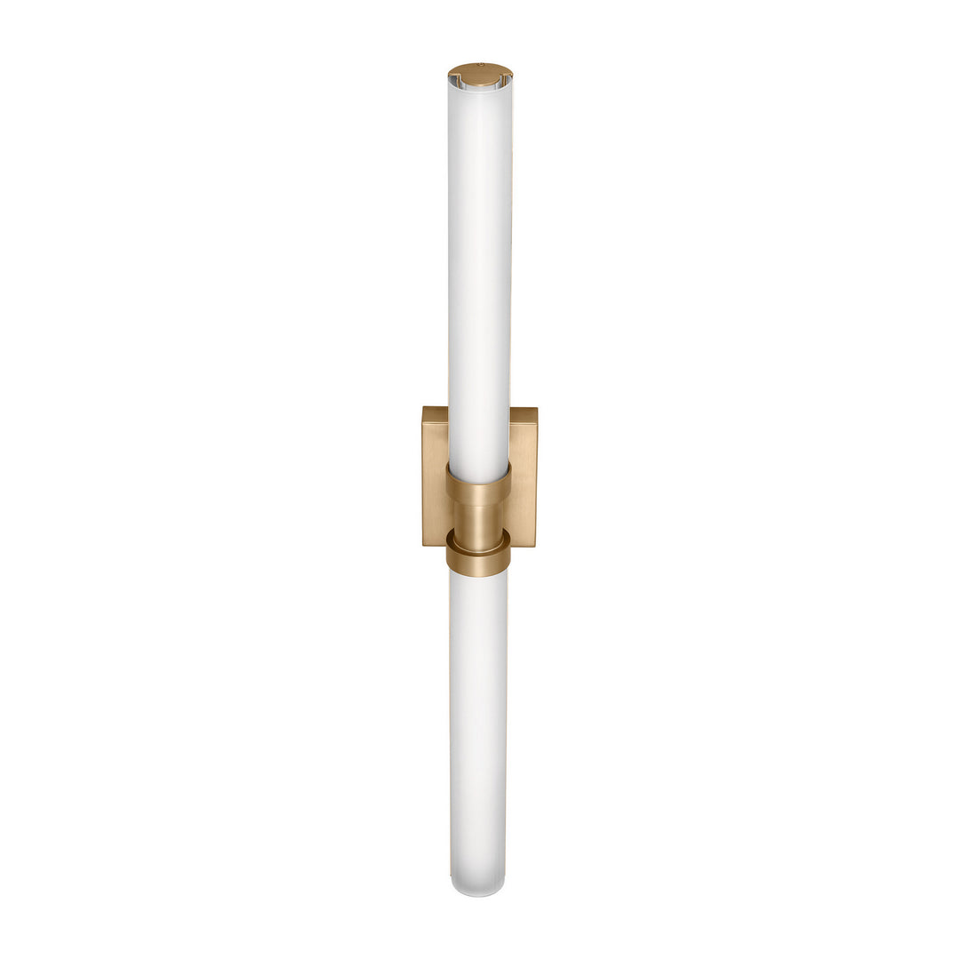 Visual Comfort Studio Kiel 4604093S-848 Bath Vanity Light 5 in. wide - Satin Brass