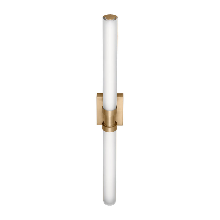 Visual Comfort Studio Kiel 4604093S-848 Bath Vanity Light 5 in. wide - Satin Brass